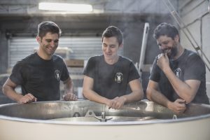 l'équipe de la brasserie
